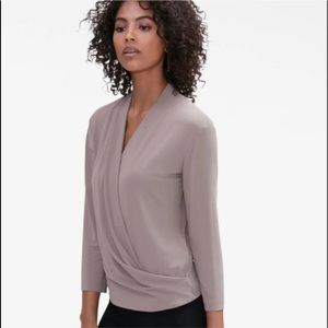 MM Lafleur Deneuve Top in Rain Cloud  XL